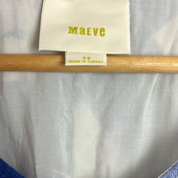 Anthropologie Maeve belted gingham check midi dress - Picture 3 of 5